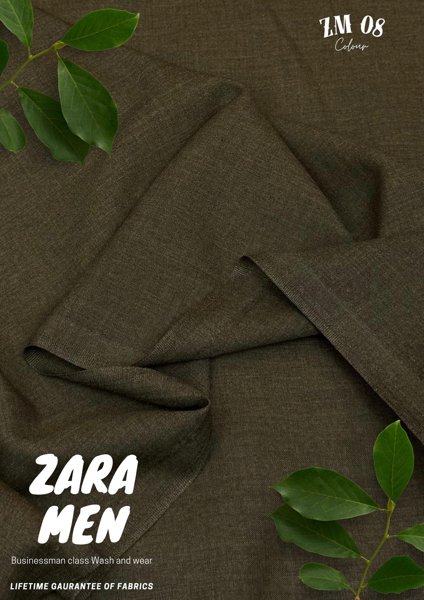 ZARA  100% Pure Super Luxury Regent Wash & Wear