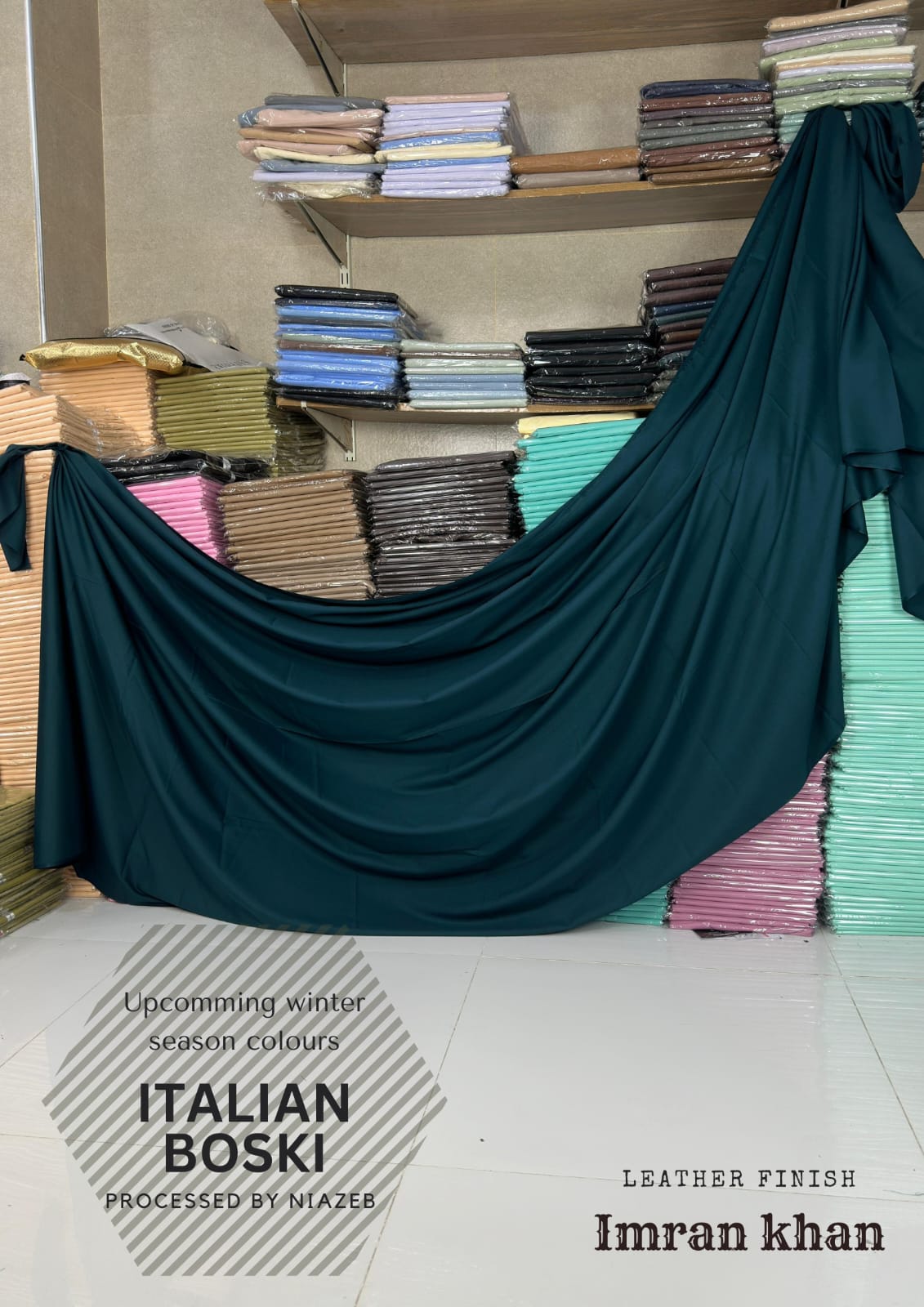 Premium Royal Collection italion Boski Wash&Wear (Imran Khan Color)