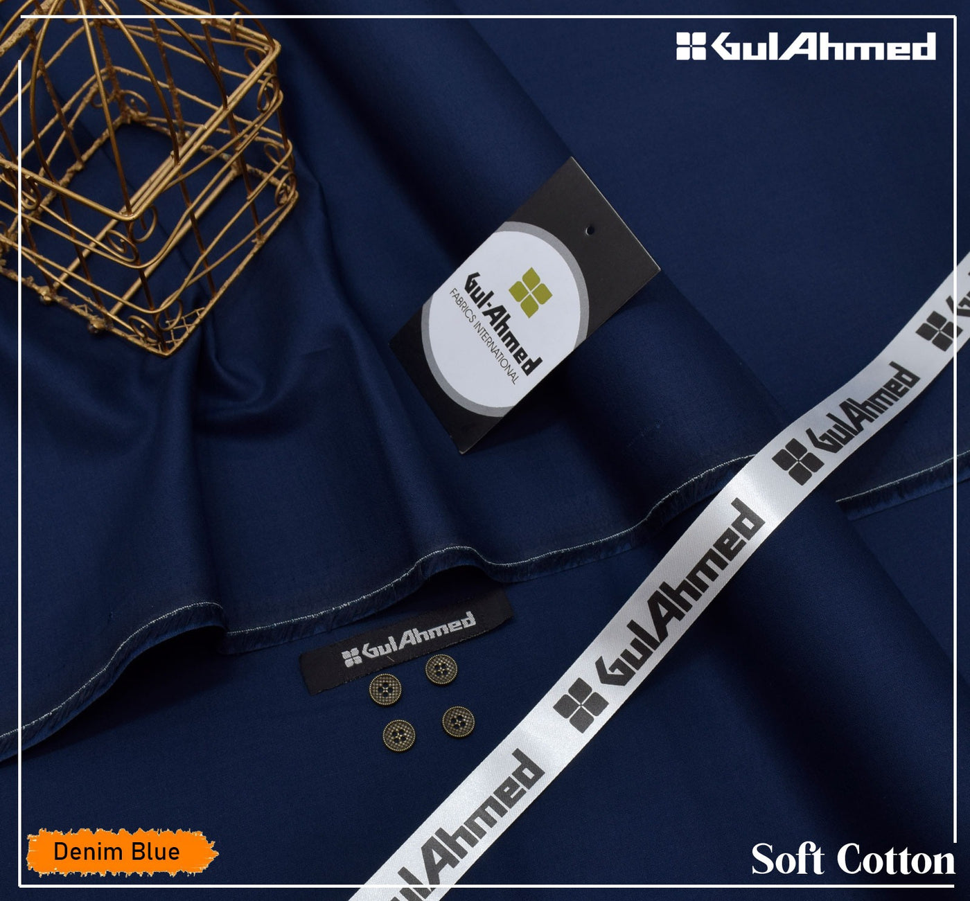 Gul Ahmed Soft Cotton 100% PURE