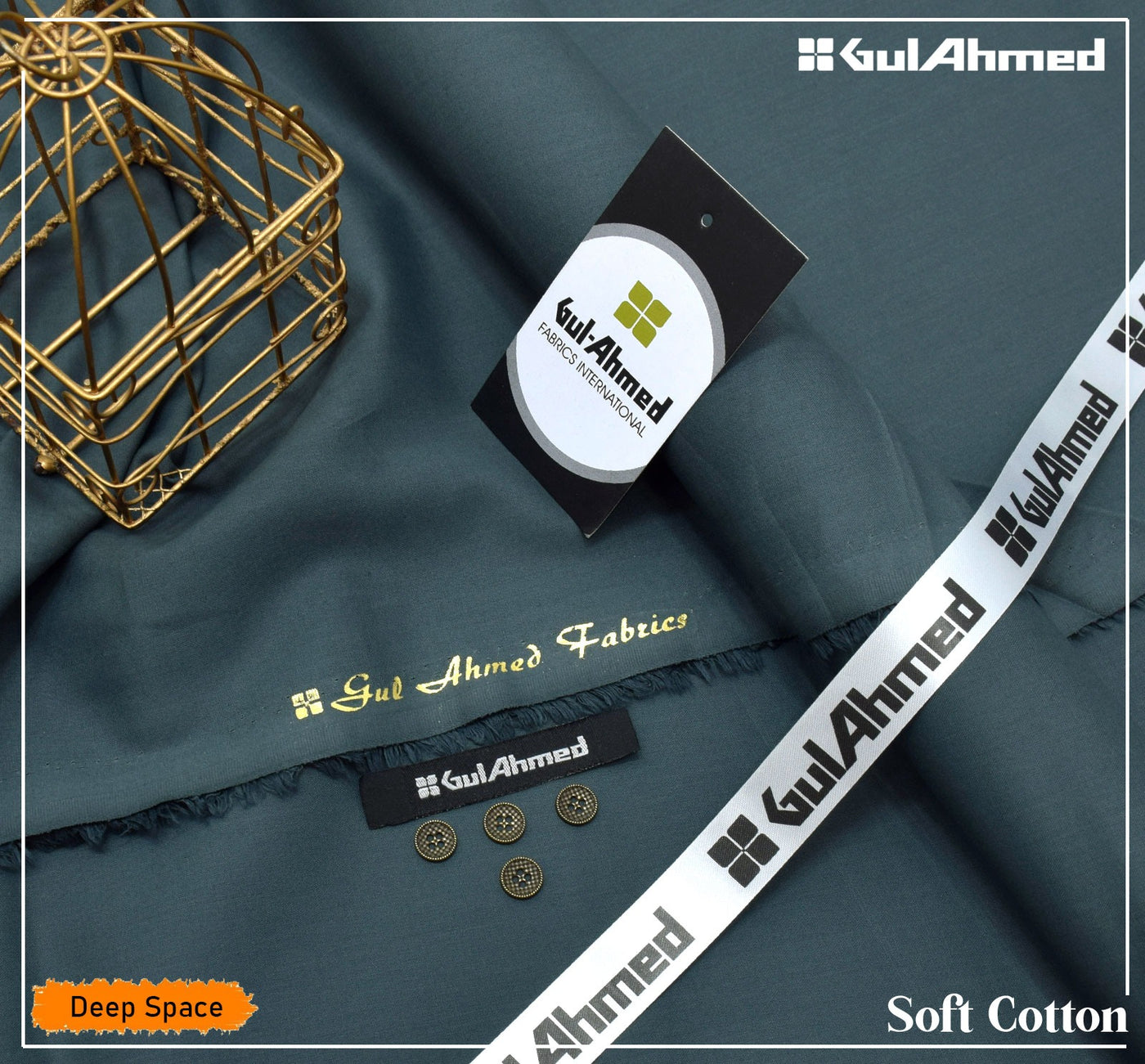Gul Ahmed Soft Cotton 100% PURE