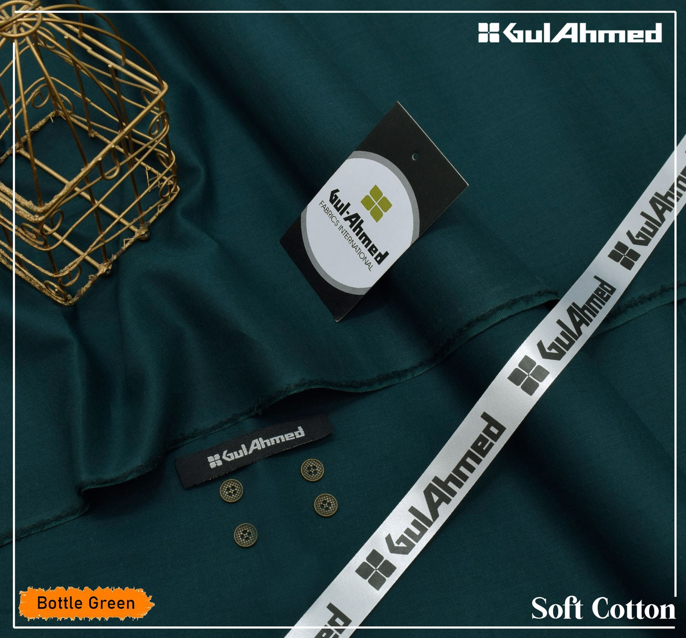 Gul Ahmed Soft Cotton 100% PURE