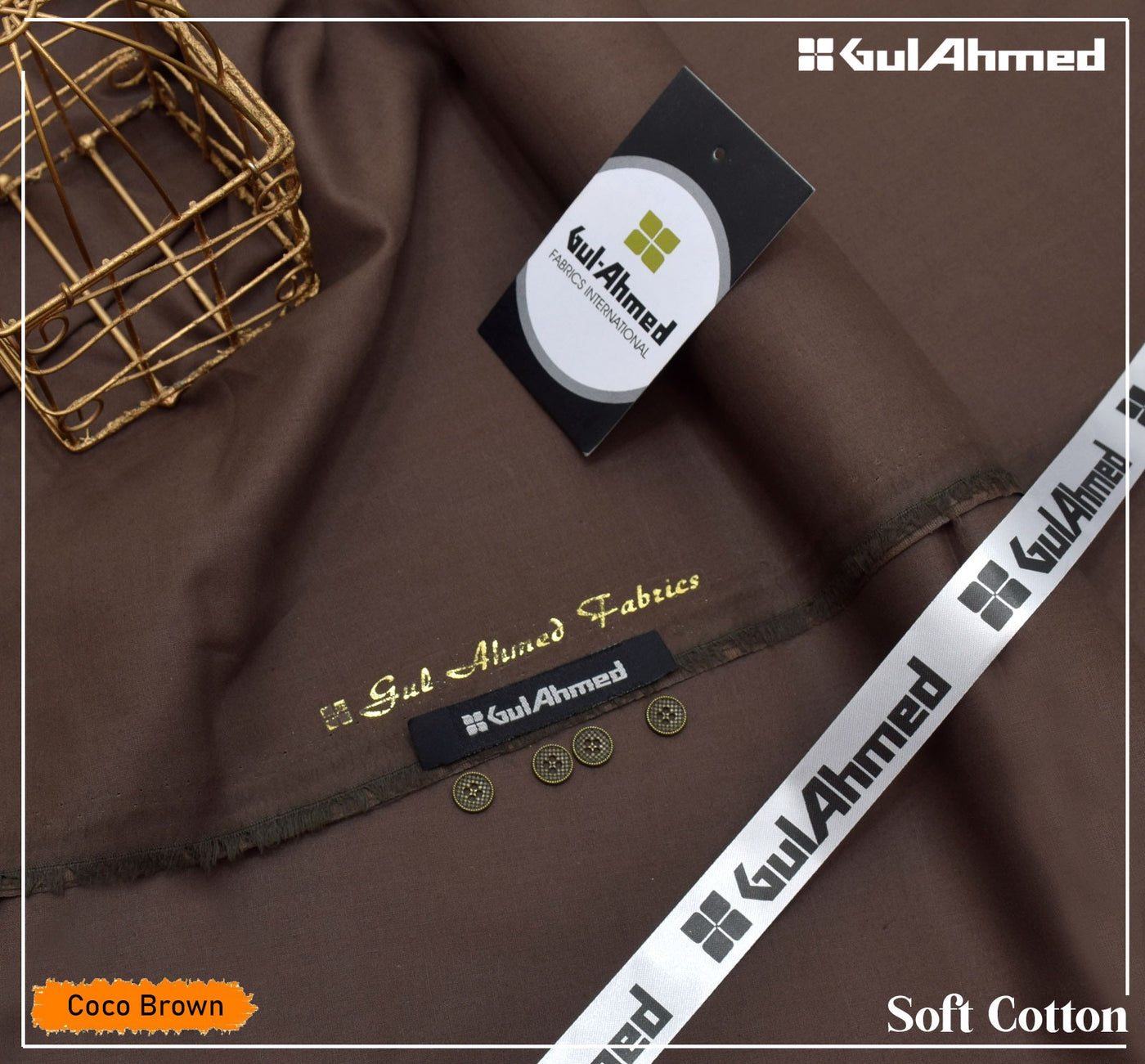Gul Ahmed Soft Cotton 100% PURE