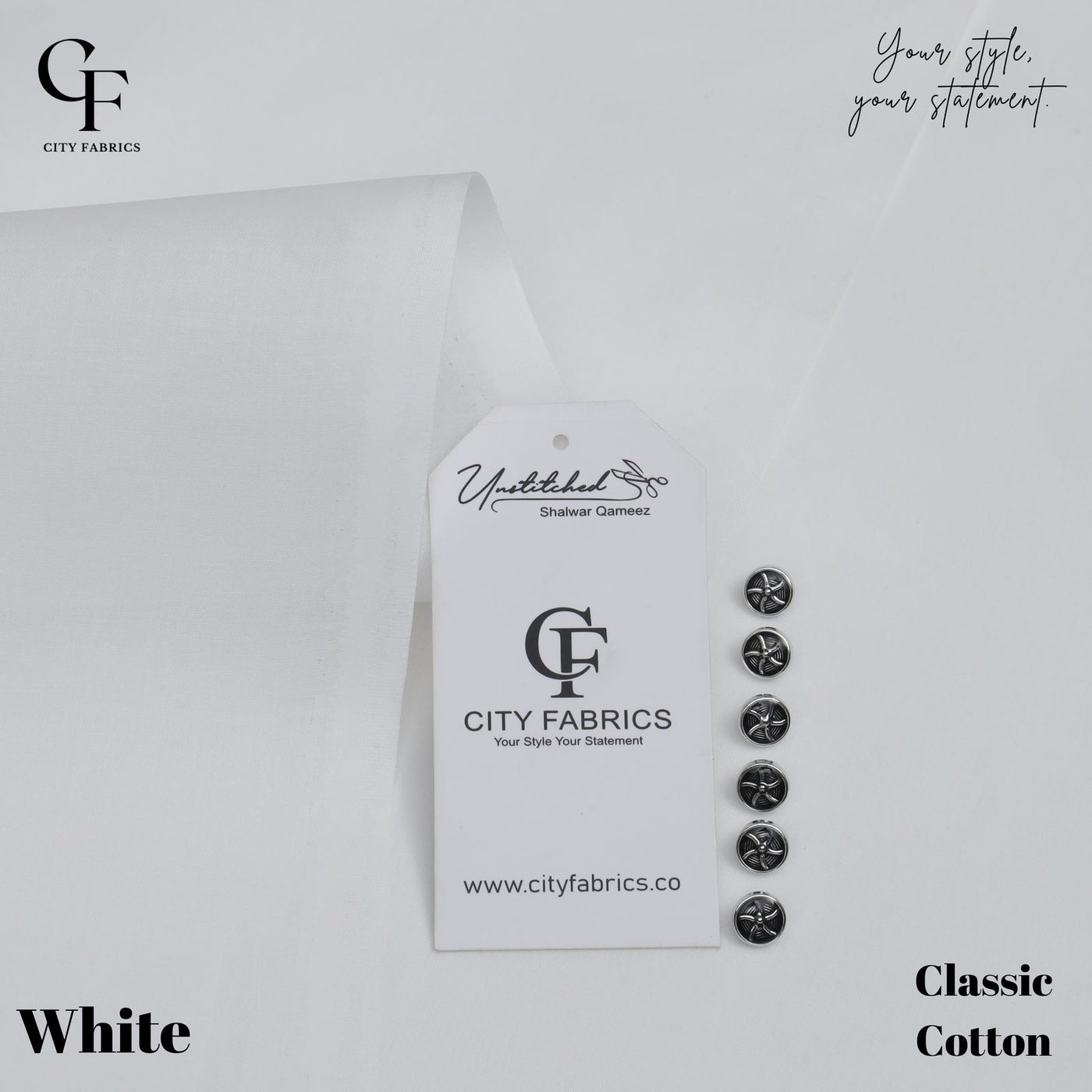 Hard Cotton Cotton 100% PURE (off White Color)